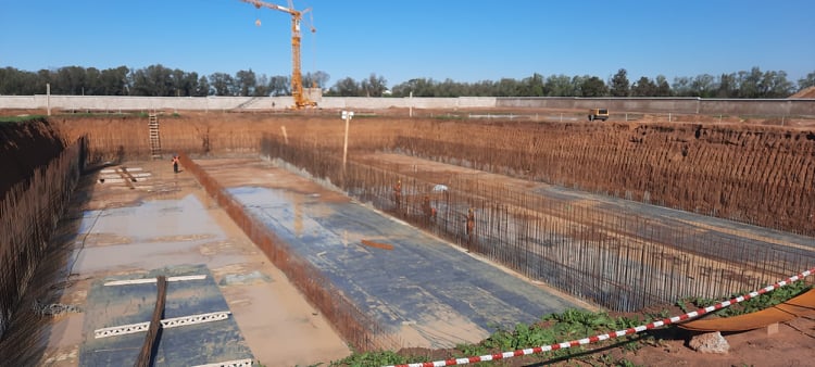 la réalisation de la station d’épuration des eaux usées des zones industrielles de HAD SOUALEM et de SAHEL LAKHYAYTA au MAROC.